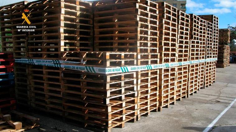 Requisan casi 3.000 pallets irregulares en Salamanca que podrían transmitir plagas