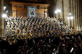 Coro ‘Tomás Luis de Victoria’ de la Universidad Pontificia de Salamanca celebra su 50 aniversario.