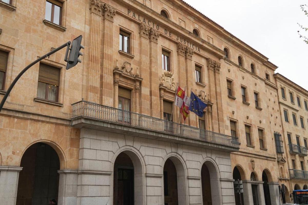 Fachada de la Audiencia Provincial de Salamanca