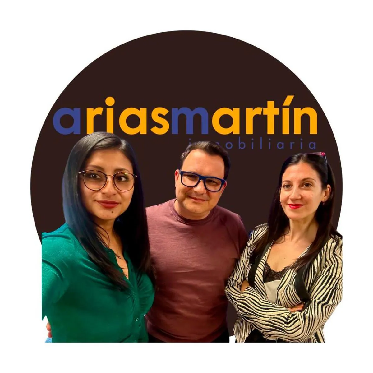 Lorena, Manu y Bea, equipo de Arias Martín Inmobiliaria