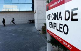 Una oficina de empleo de Castilla y León.