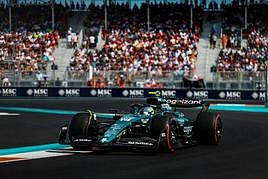 Fernando Alonso vuelve al podio en Miami con otro recital de Verstappen