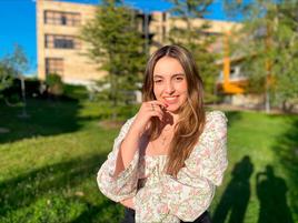 Escarlata Martín Blanco, estudiante de Medicina en la Universidad de Salamanca.