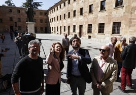 Manuel Hernández, Ana Suárez, Adrián Vázquez y Pedro García.