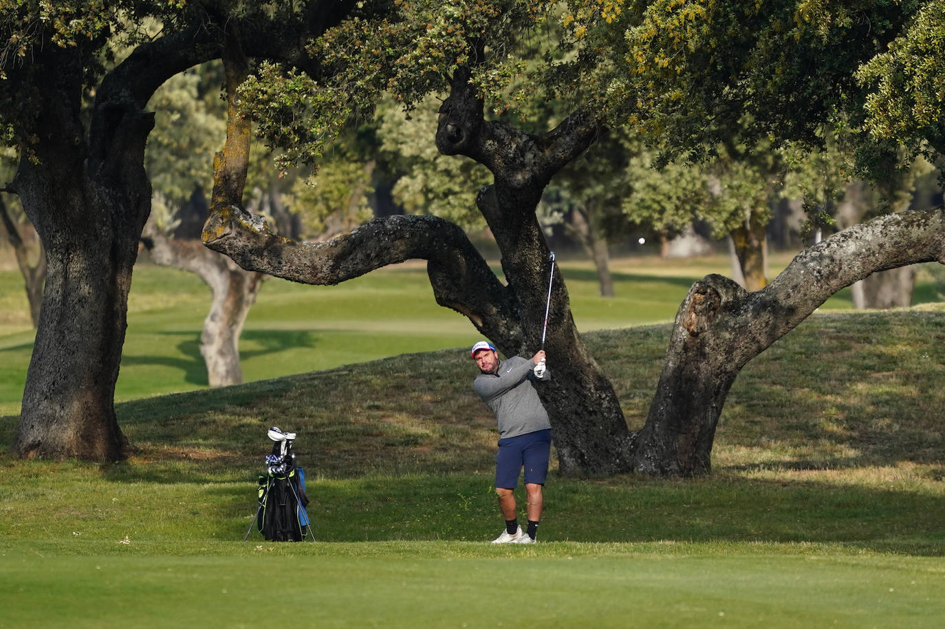 Gran ambiente, sol y mucho golf en La Valmuza