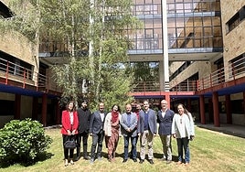 Mercedes Curto, Marcos Cruz, Andrés Trujillo, Pilar Martín Aresti, Fernando Carbajo, Juan Pablo Aparicio, Alfredo batuecas , Alfredo Ávila y Mª José Vaquero.