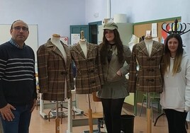Las alumnas de FP textil de Béjar pisan fuerte en la moda