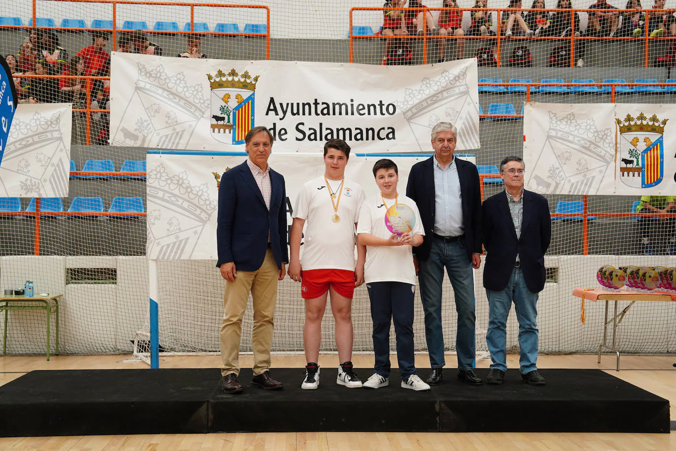 Campeón infantil: ayuntamiento de Aldeatejada.