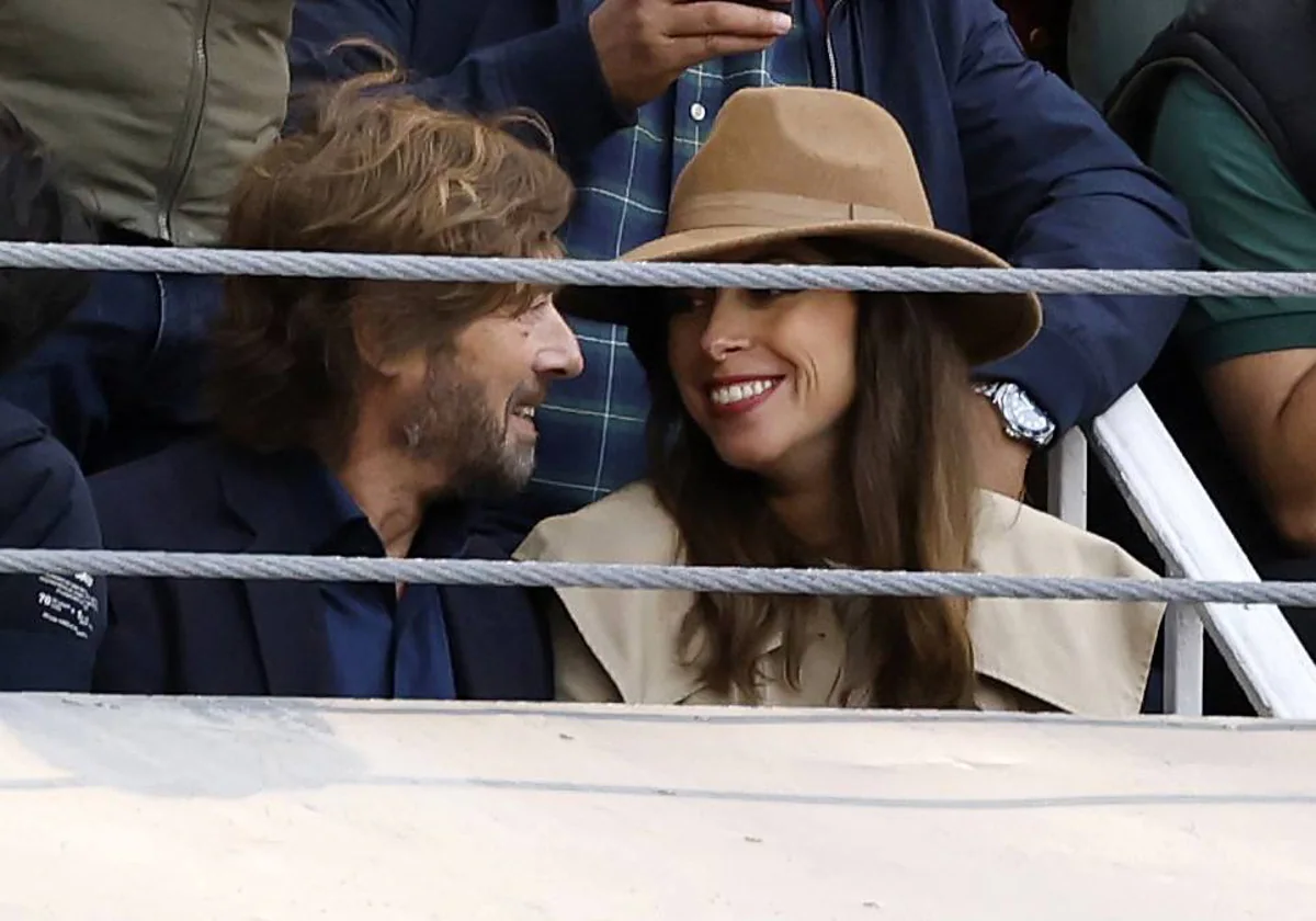 La pareja, en la plaza de toros de Las Ventas