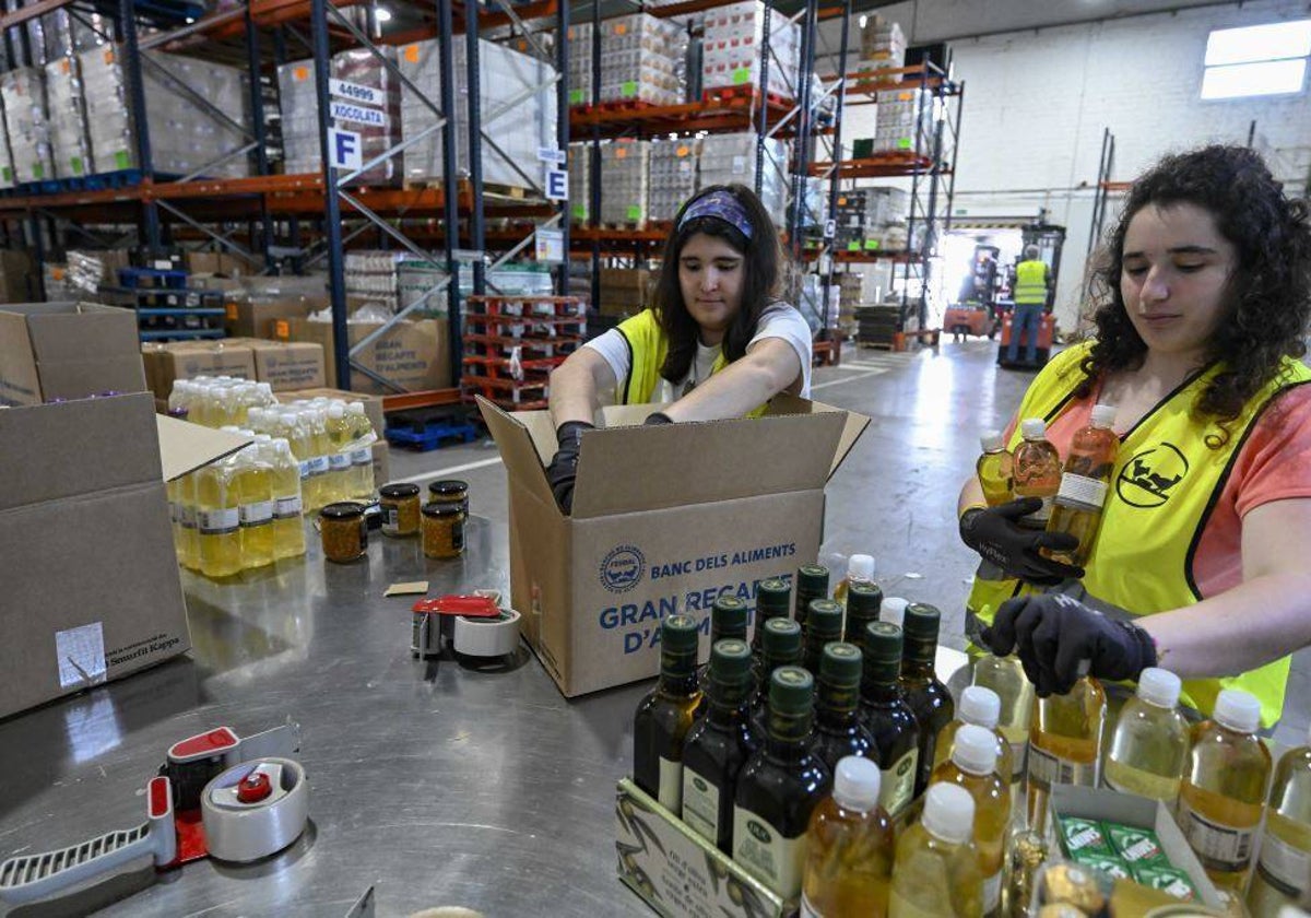 Los bancos de alimentos piden ayuda para hacer frente a la cronificación de la pobreza alimentaria