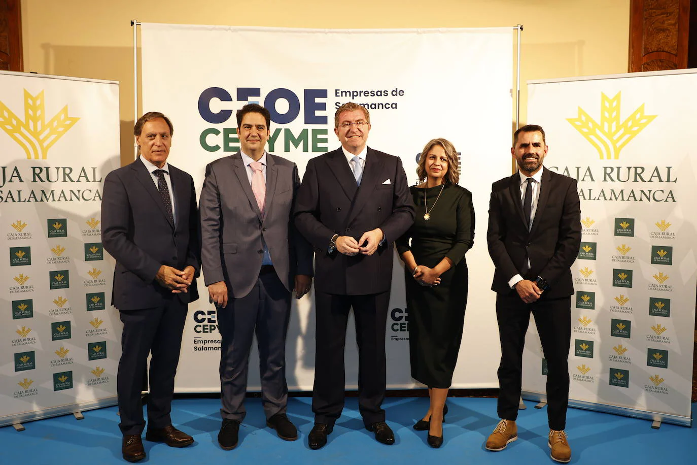 Las mejores imágenes de los premios a la excelencia empresarial de CEOE-CEPYME 2023