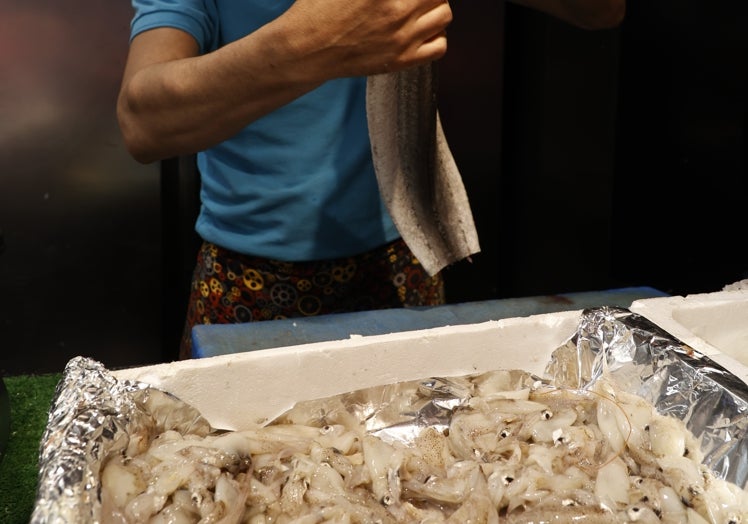 Pescadería del mercado