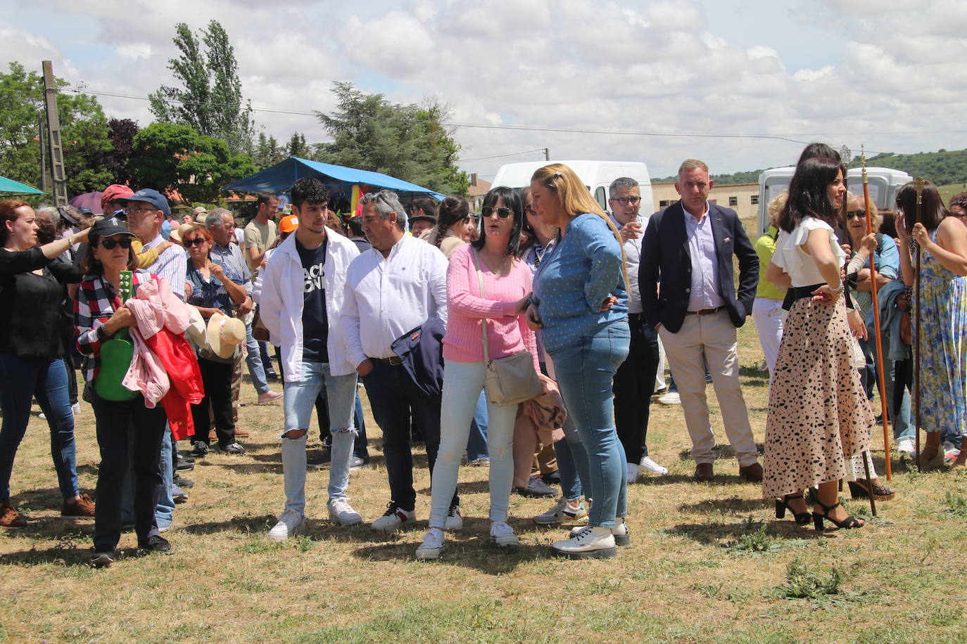 Brillante romería en El Cañedo