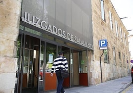 Los Juzgados de plaza de Colón en Salamanca.