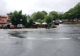 Imagen de ayer de El Castañar de Béjar, que cuenta con cuatro establecimientos en temporada de verano