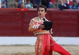 Domingo López Chaves no tuvo suerte con los toros de Rehuega