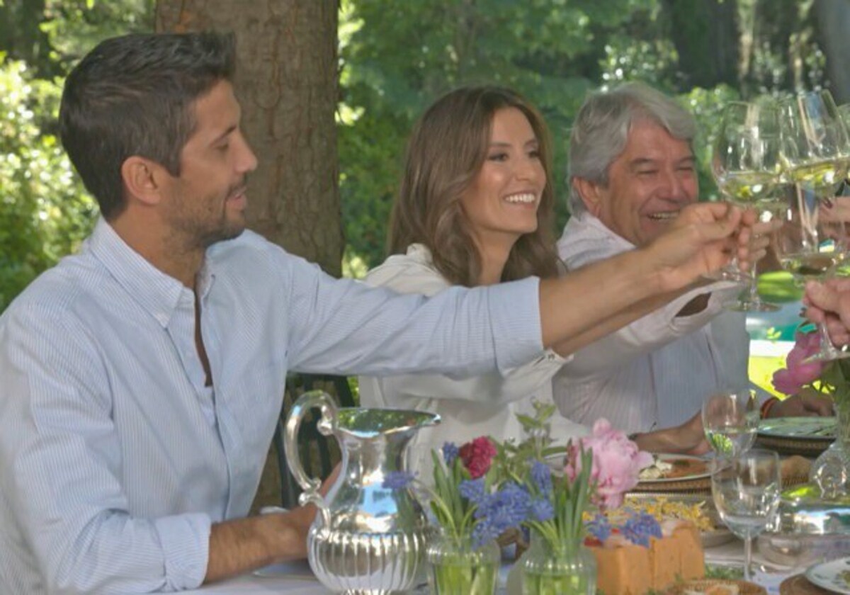 Una imagen de Fernando Verdasco en el programa de Bertín Osborne.