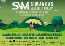 Gran elenco de artistas para la nueva edición de Simancas Villa de la Música