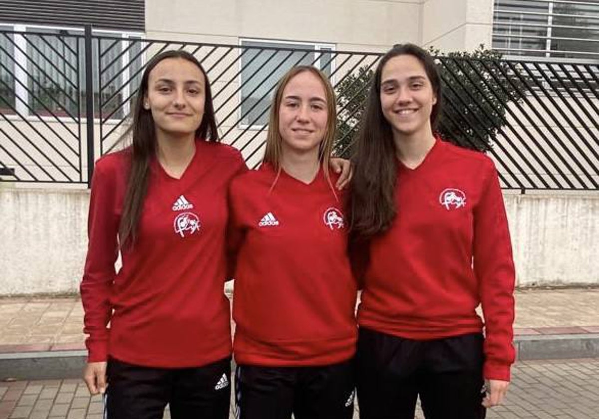 Carla García, Sara de Prado y Ángela García