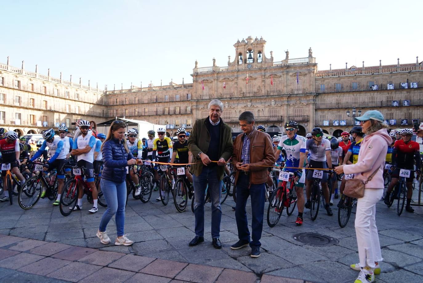 Médicos de toda España participan en un campeonato de ciclismo en Salamanca