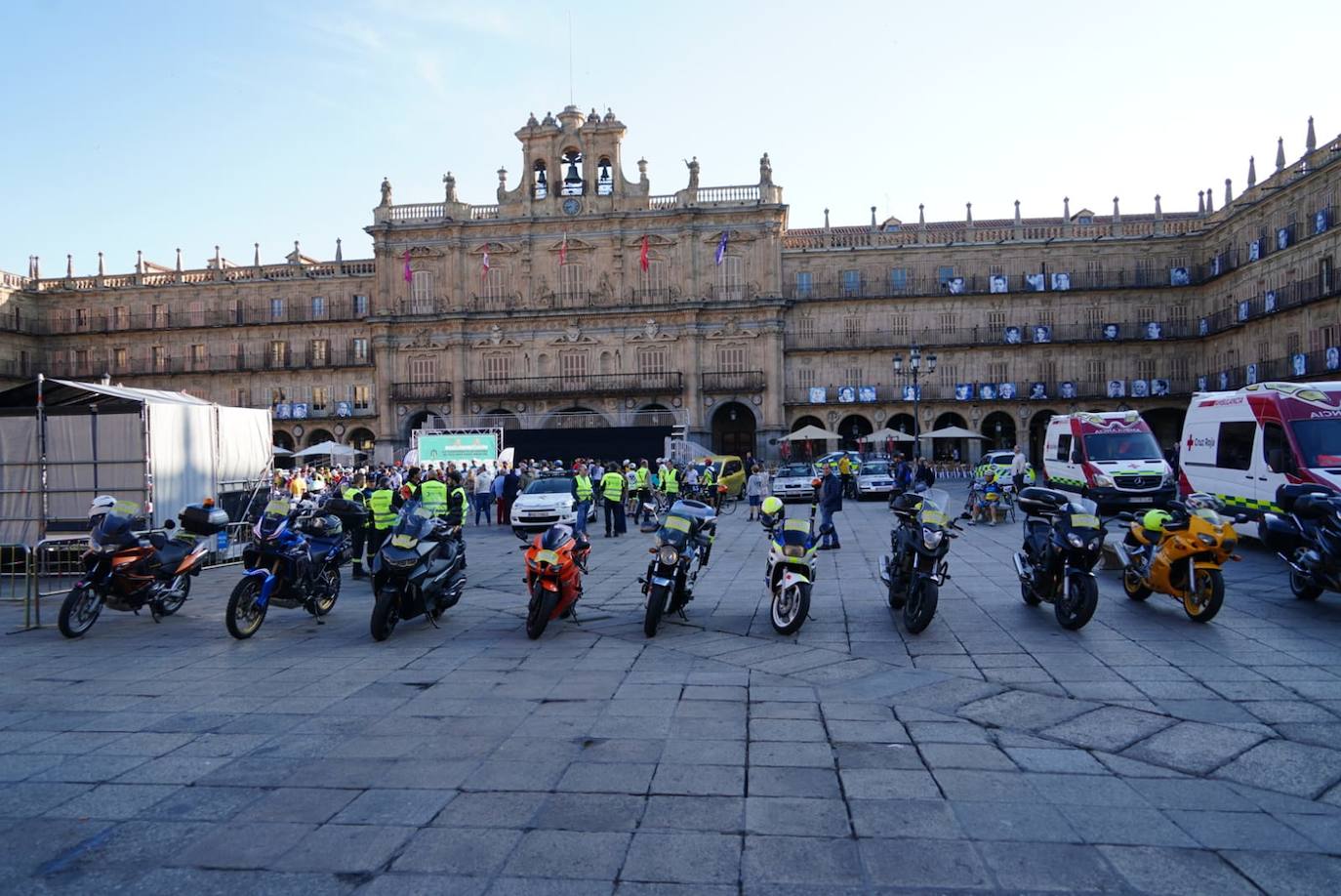 Médicos de toda España participan en un campeonato de ciclismo en Salamanca