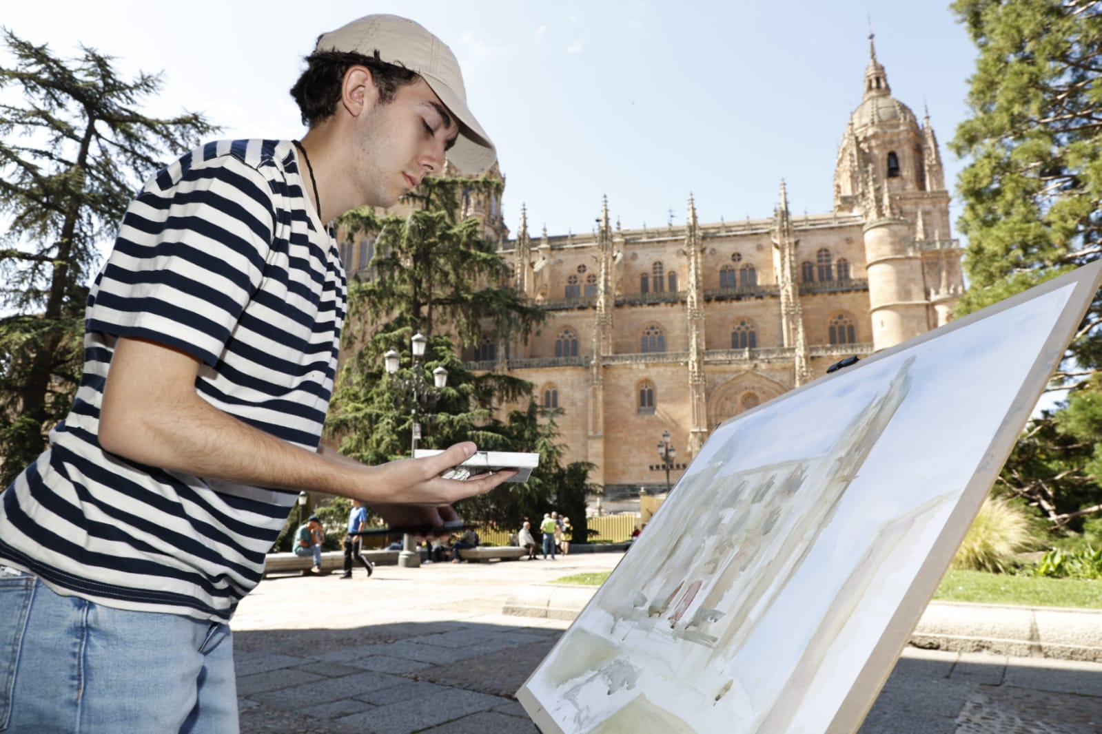 Salamanca se llena de arte con el Certamen de Pintura al Aire Libre de la Fundación GACETA