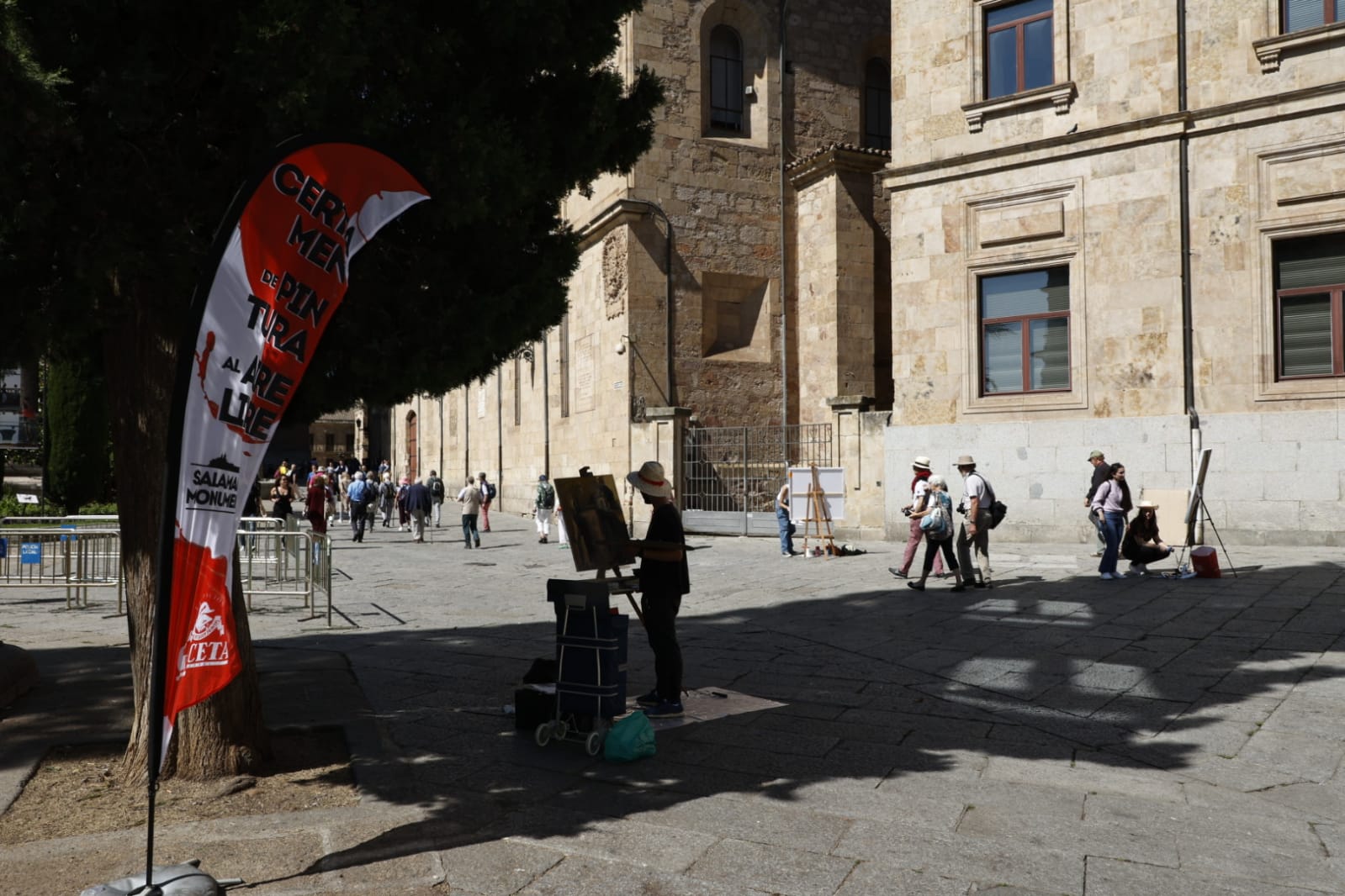 Salamanca se llena de arte con el Certamen de Pintura al Aire Libre de la Fundación GACETA