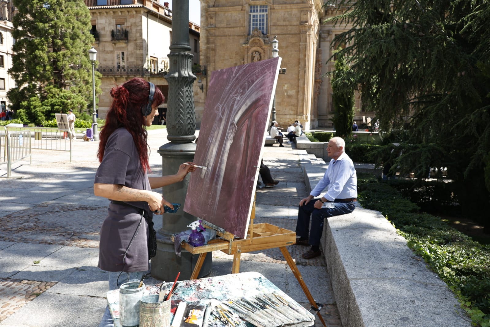 Salamanca se llena de arte con el Certamen de Pintura al Aire Libre de la Fundación GACETA
