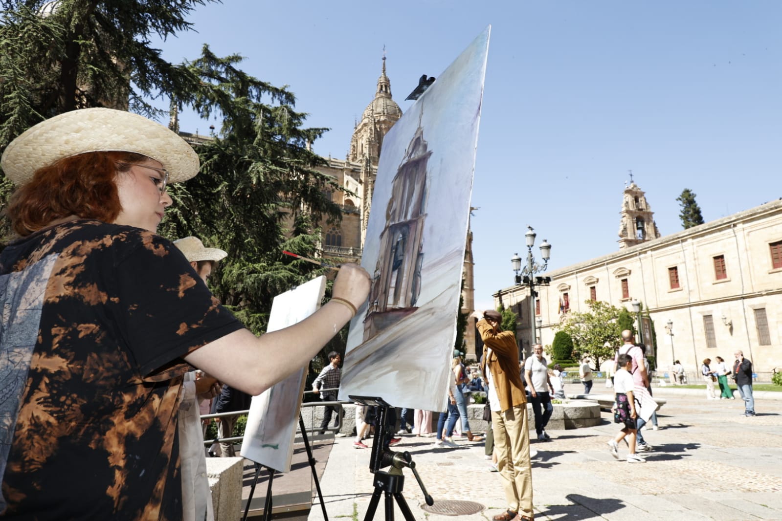 Salamanca se llena de arte con el Certamen de Pintura al Aire Libre de la Fundación GACETA