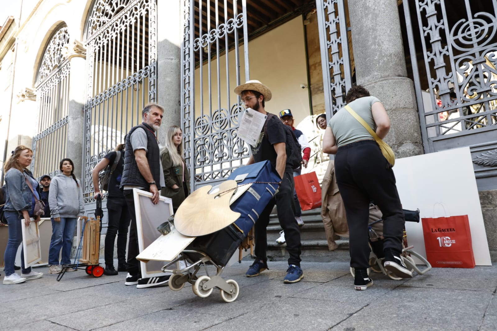 Salamanca se llena de arte con el Certamen de Pintura al Aire Libre de la Fundación GACETA