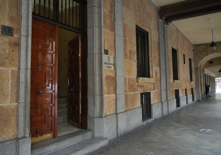 La Audiencia Provincial de Salamanca acogió este martes por la mañana la conformidad entre las partes.