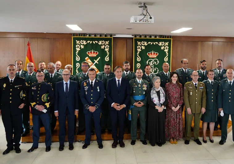 Celebración del 179º aniversario de la Guardia Civil de Salamanca en la Comandancia.