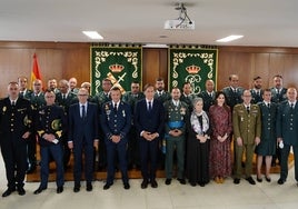 Celebración del 179º aniversario de la Guardia Civil de Salamanca en la Comandancia.