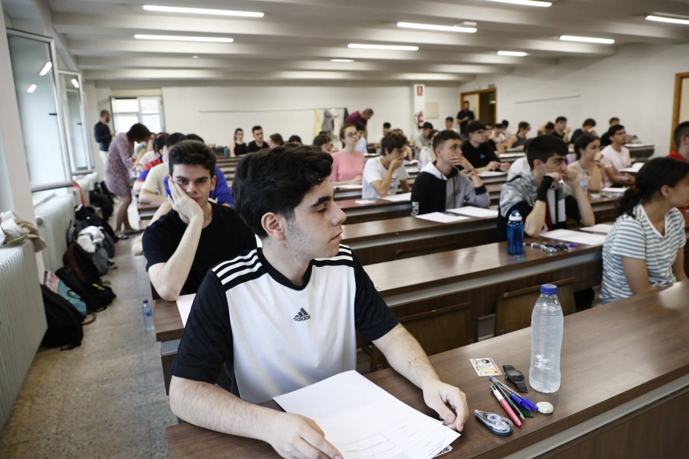 Los nervios previos a la EBAU de los estudiantes de Salamanca
