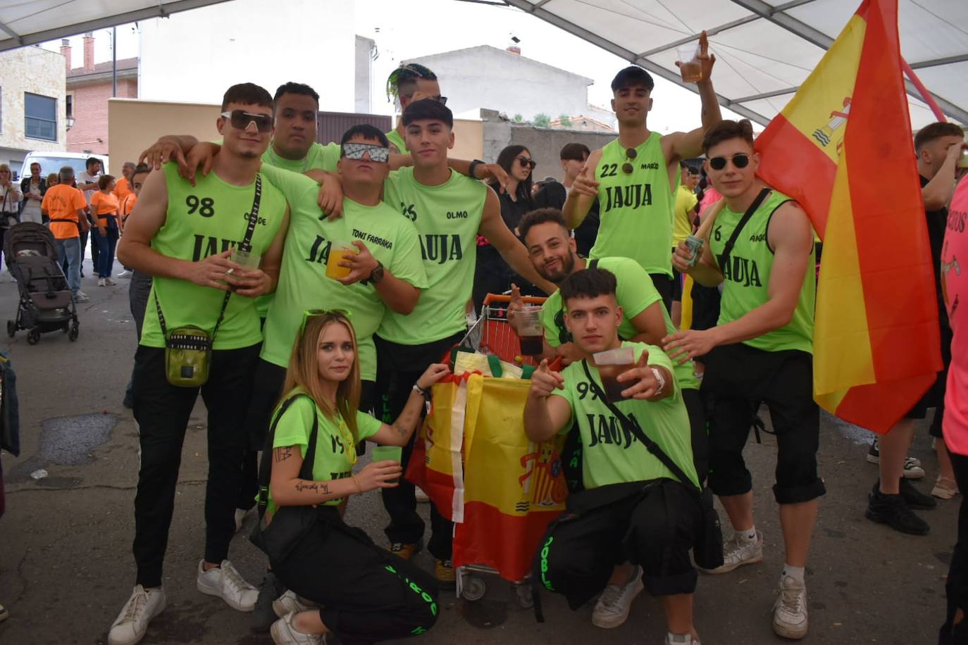 Cabrerizos sale a la calle con sus peñas