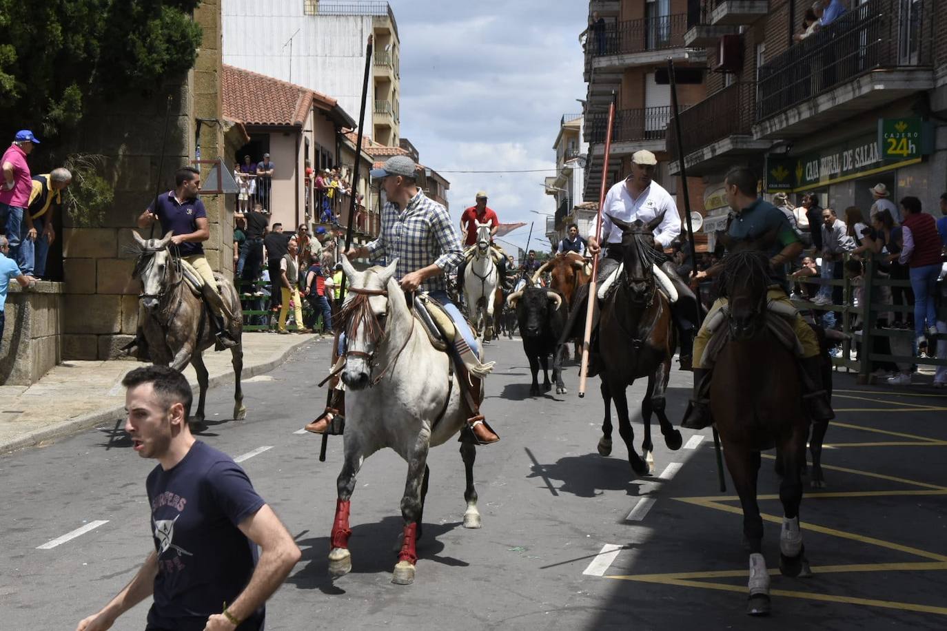 Encierros limpios y rápidos en Vitigudino