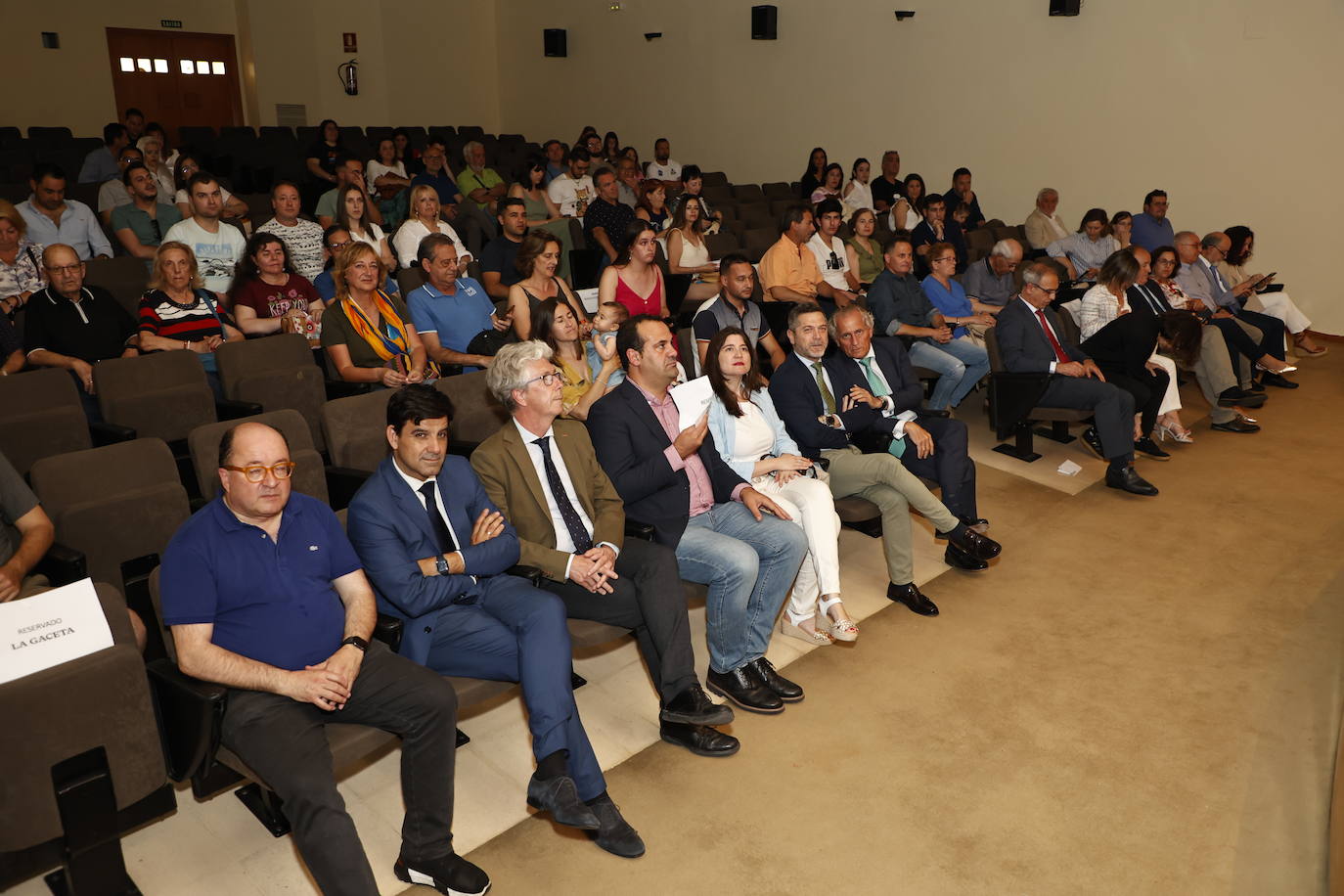 La entrega de premios se celebró en el salón de actos de la Fundación Gaceta