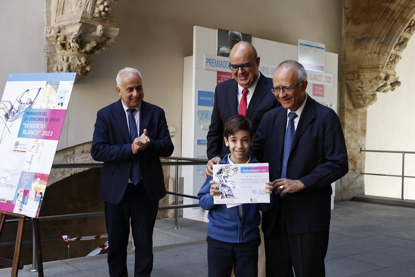 El concurso de dibujo &#039;Venancio Blanco&#039; premia a 30 escolares