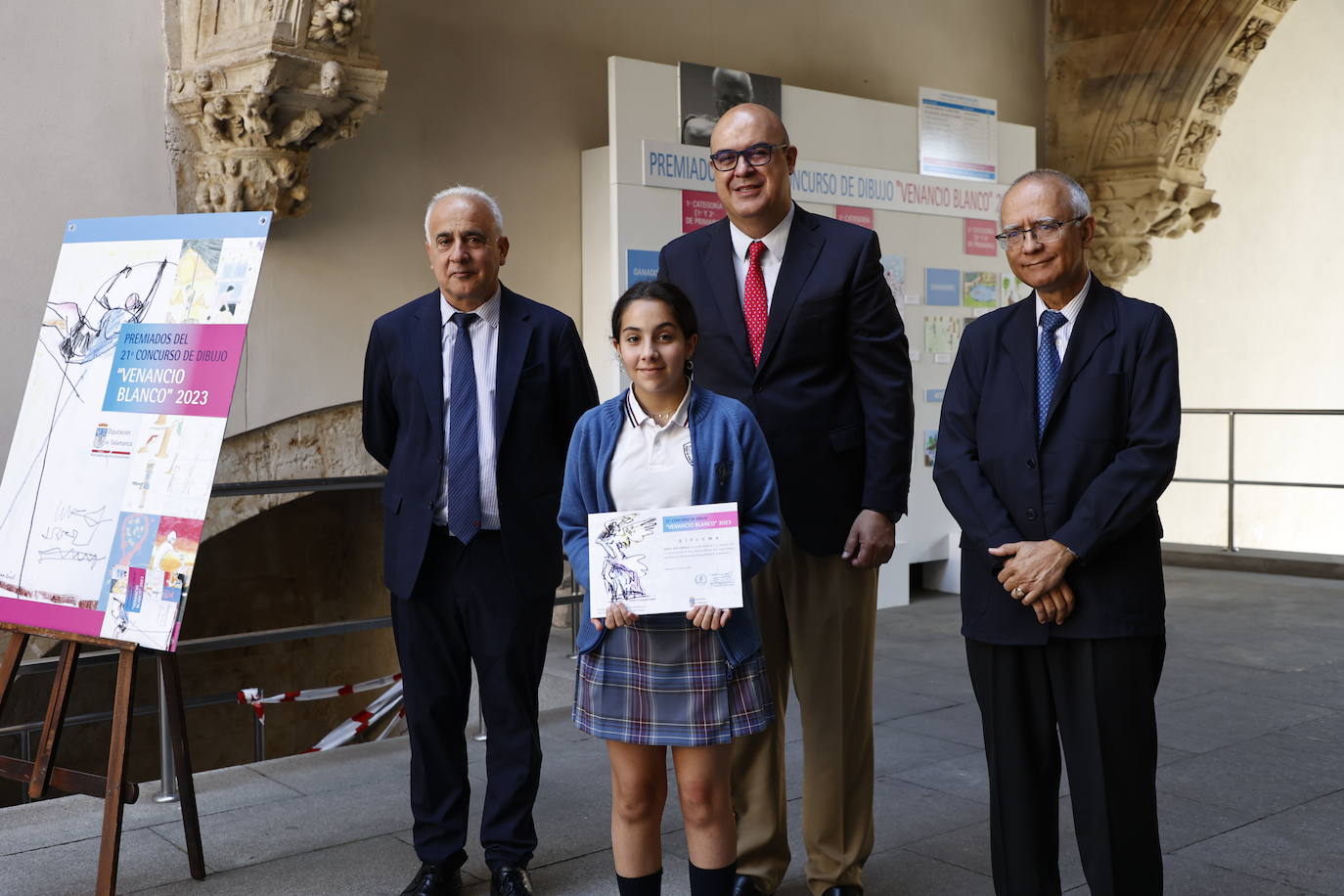El concurso de dibujo &#039;Venancio Blanco&#039; premia a 30 escolares
