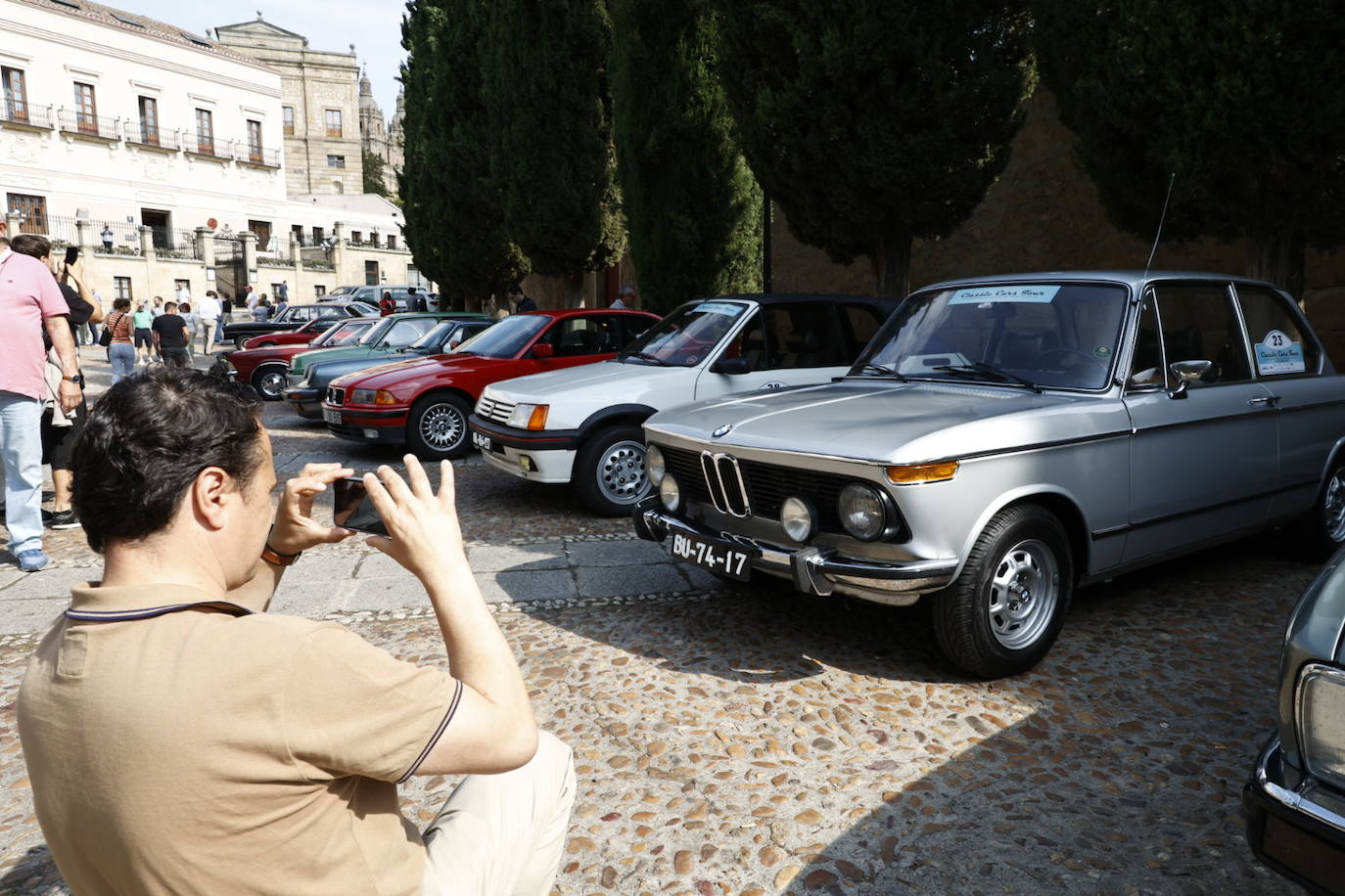 Los coches antiguos del Classic Cars Tour toman Salamanca