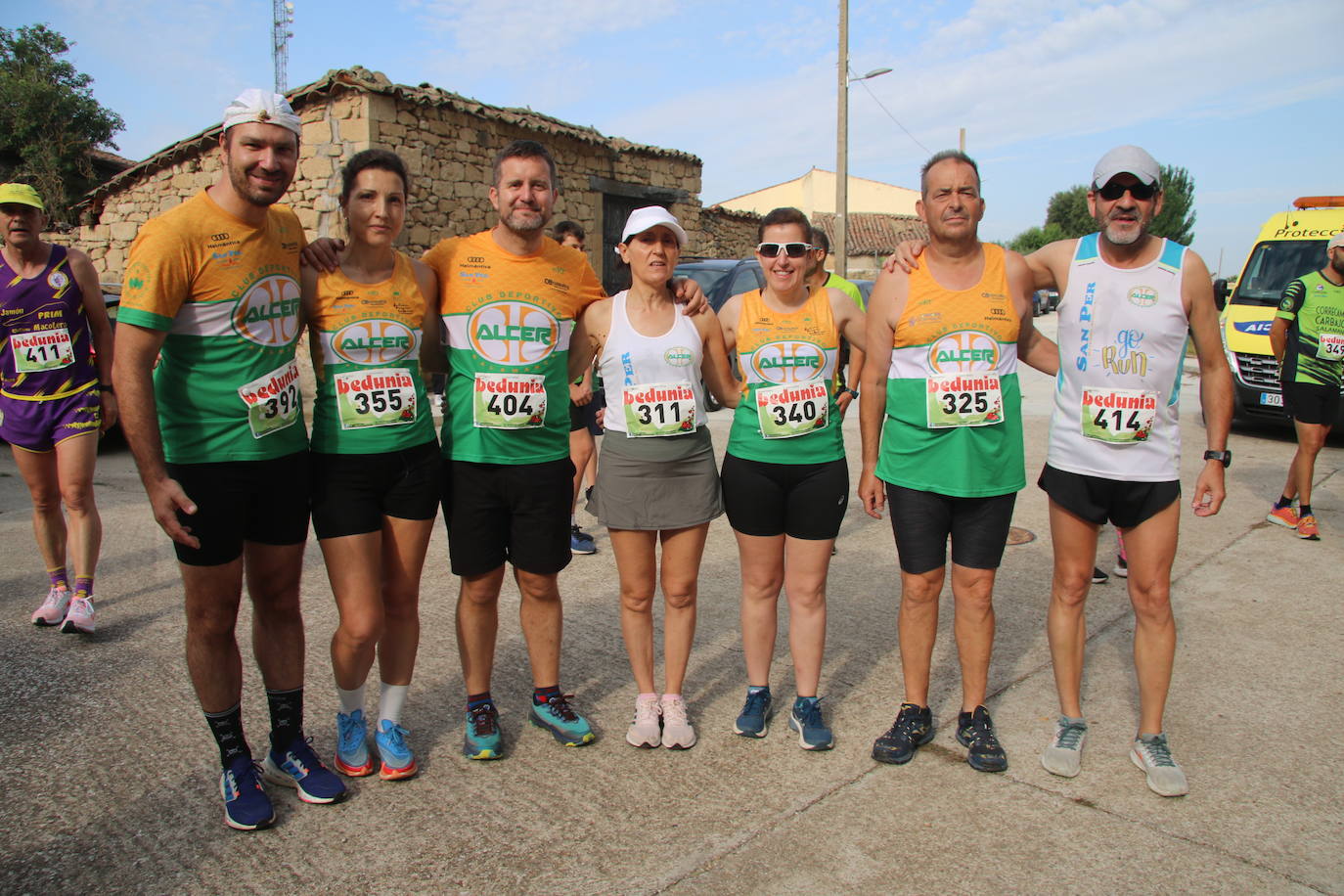 Alejandro Codesal y Azucena Paniagua se imponen en una solidaria carrera en Pedrosillo