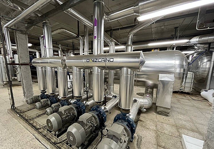 Instalaciones de frío industrial en Mercasalamanca.