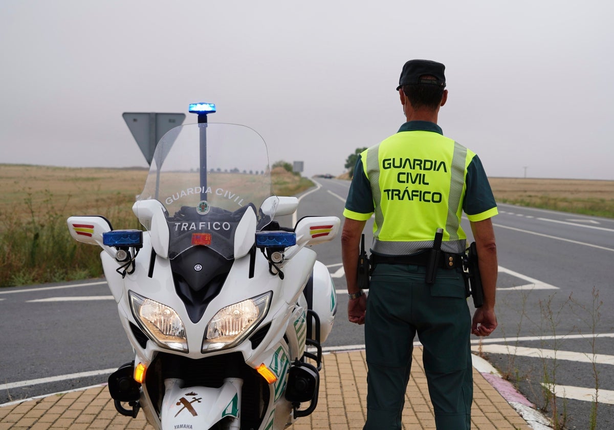 Una imagen de un control de la Guardia Civil.