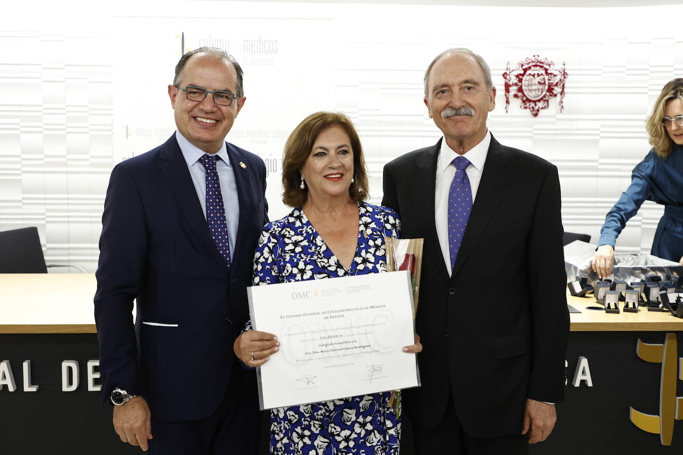 Así ha sido el homenaje a los facultativos jubilados este año en el Colegio de Médicos