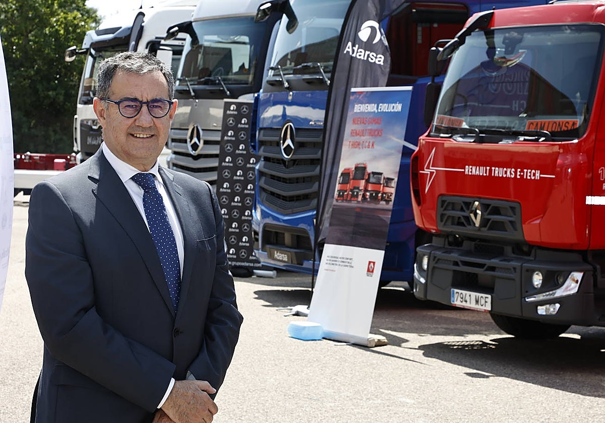 Carmelo González, en la jornada celebrada ayer en el Hotel Doña Brígida.