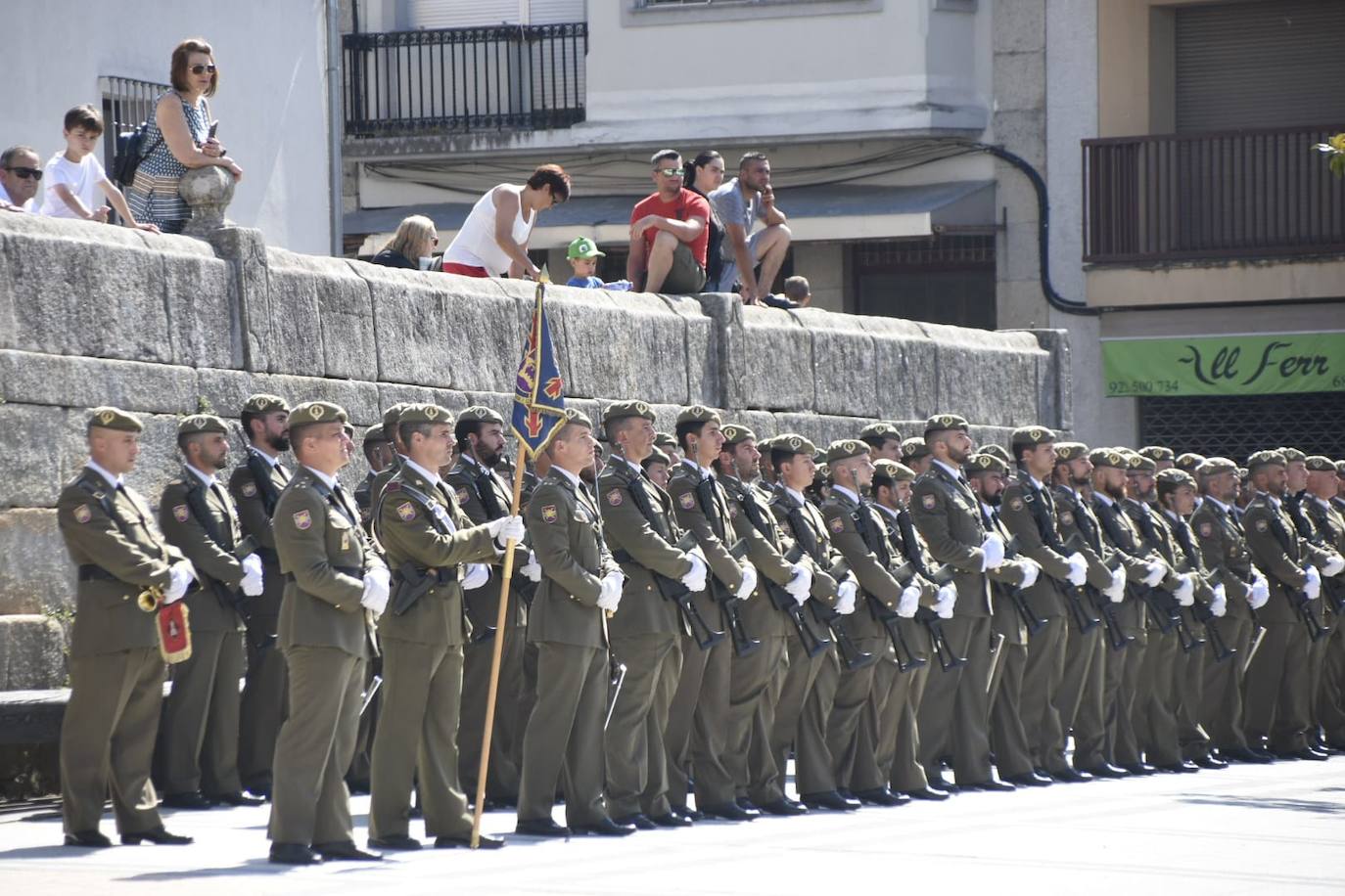 Vivas a España en Vitigudino