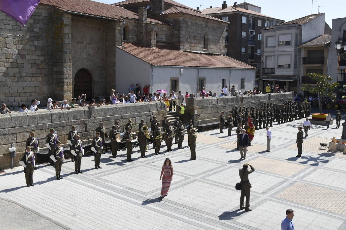 Vivas a España en Vitigudino