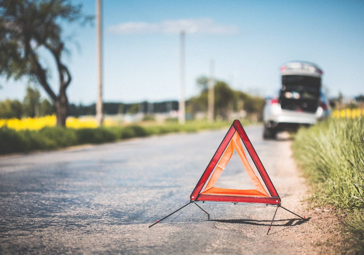 La DGT cambia la normativa sobre la utilización de los triángulos.