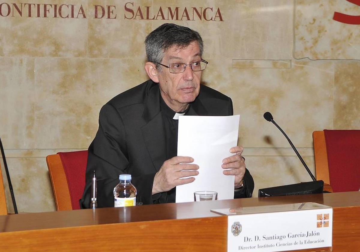 Santiago García-Jalón, catedrático de Filología Hebrea de la Universidad Pontificia de Salamanca.