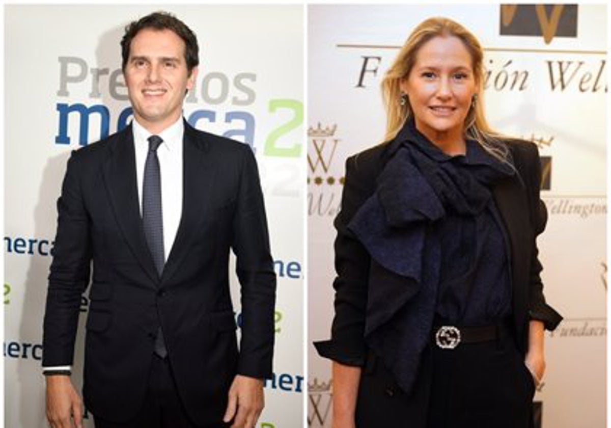 El expolítico Albert Rivera, y la periodista y escritora Fiona Ferrer